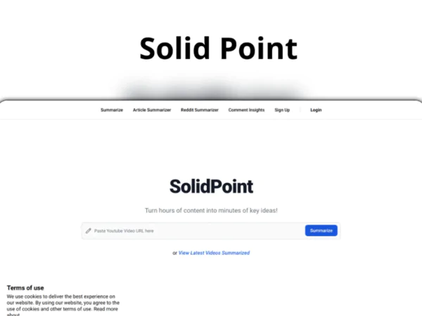solidpoint |Description, Feature, Pricing and Competitors