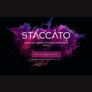Staccato | Description, Feature, Pricing and Competitors