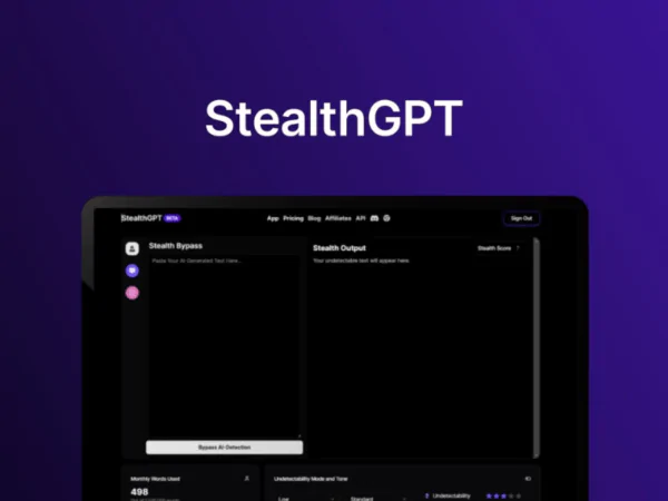 StealthGPT | Description, Feature, Pricing and Competitors