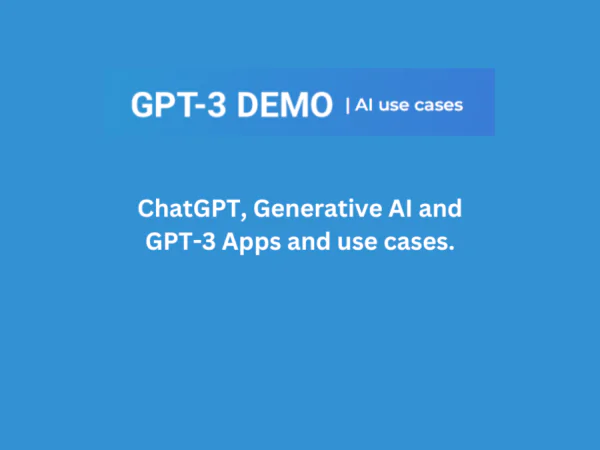 GPT-3 Demo | Description, Feature, Pricing and Competitors