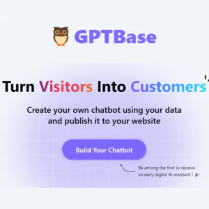 GPTBase | Description, Feature, Pricing and Competitors