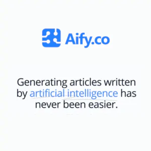 Aify.co | Description, Feature, Pricing and Competitors