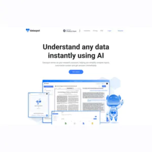 Dataspot.ai | Description, Feature, Pricing and Competitors