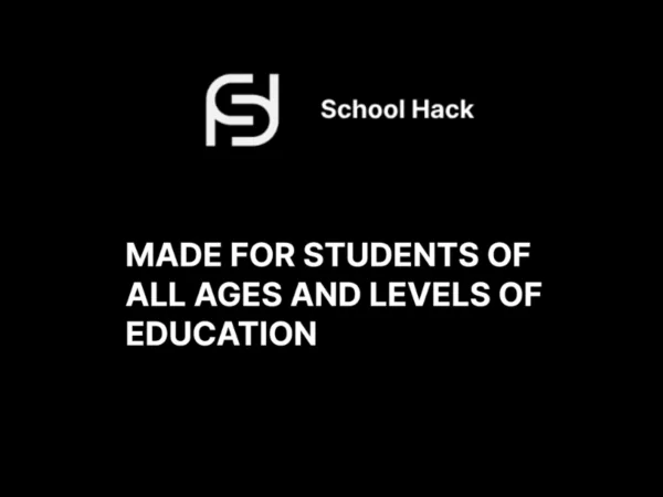 school Hack |Description, Feature, Pricing and Competitors