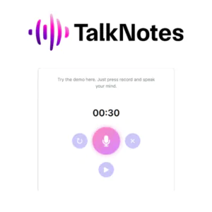 TalksNotes | Description, Feature, Pricing and Competitors