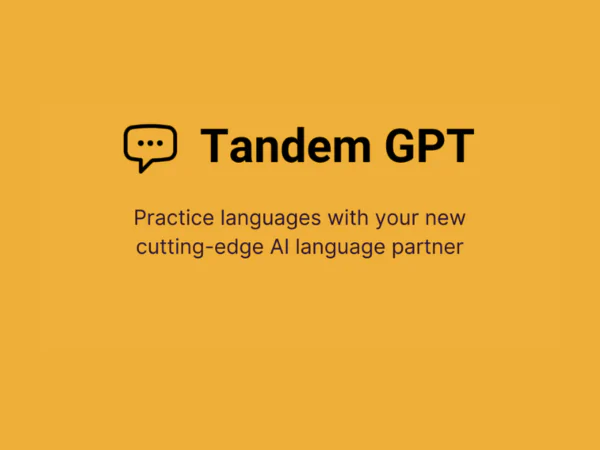 Tandem GPT | Description, Feature, Pricing and Competitors