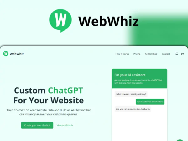 webwhiz |Description, Feature, Pricing and Competitors
