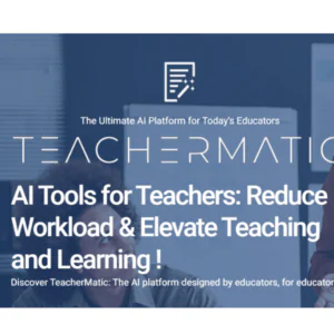 TeacherMatic |Description, Feature, Pricing and Competitors