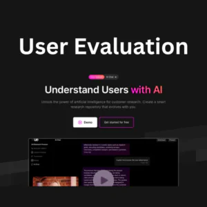 User Evaluation | Description, Feature, Pricing and Competitors