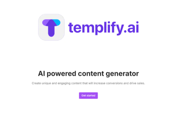Templify | Description, Feature, Pricing and Competitors