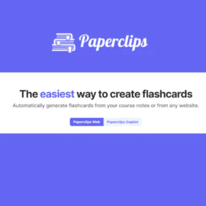 Paperclips | Description, Feature, Pricing and Competitors