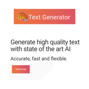 Text Generator |Description, Feature, Pricing and Competitors