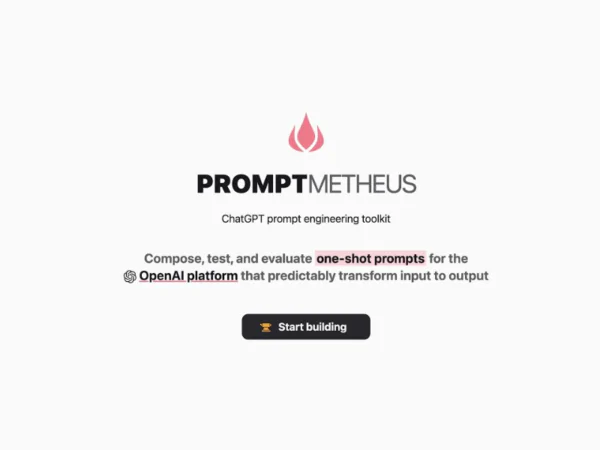Promptmetheus | Description, Feature, Pricing and Competitors