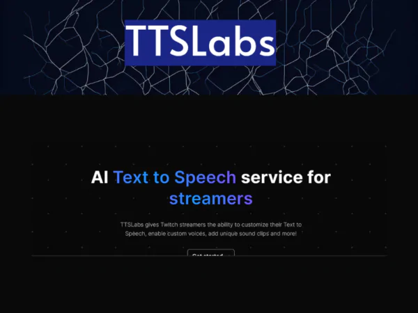 TTSLabs |Description, Feature, Pricing and Competitors