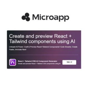 Microapp AI | Description, Feature, Pricing and Competitors