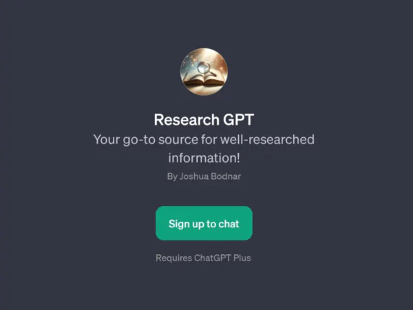 ResearchGPT |Description, Feature, Pricing and Competitors