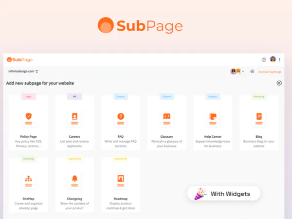 Subpage |Description, Feature, Pricing and Competitors