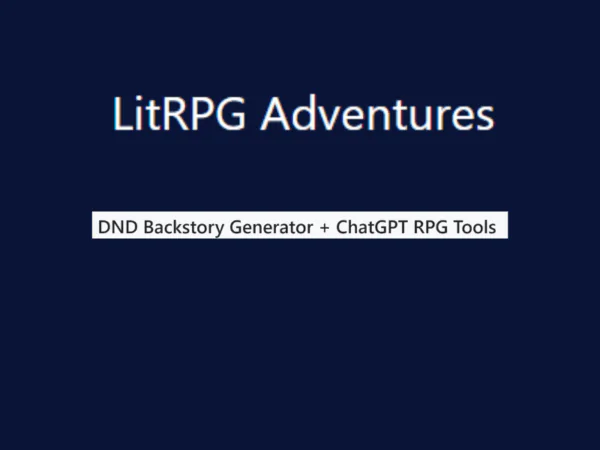 Litrpg adventure |Description, Feature, Pricing and Competitors