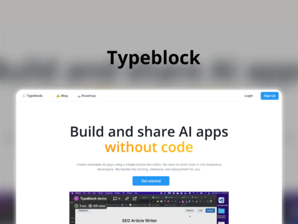Typeblock |Description, Feature, Pricing and Competitors