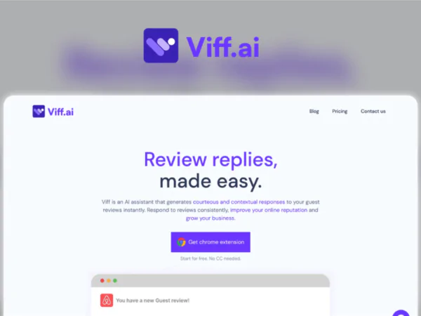Viff.ai | Description, Feature, Pricing and Competitors