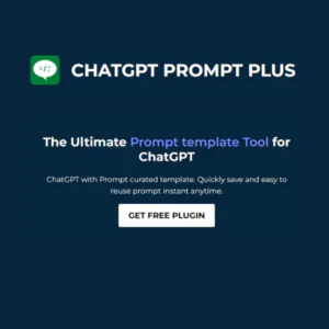 ChatGPT Prompt Plus | Description, Feature, Pricing and Competitors