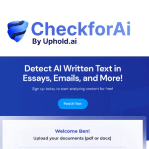 CheckForAI | Description, Feature, Pricing and Competitors