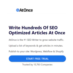 AtOnce | Description, Feature, Pricing and Competitors