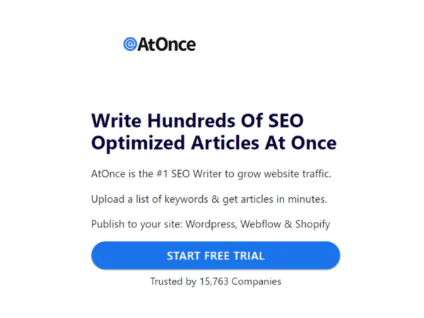 AtOnce | Description, Feature, Pricing and Competitors