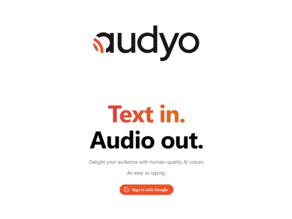 Audyo | Description, Feature, Pricing and Competitors