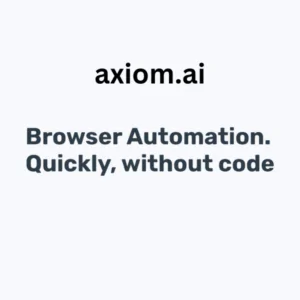 Axiom.ai | Description, Feature, Pricing and Competitors