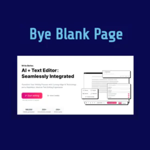 Bye Blank Page | Description, Feature, Pricing and Competitors