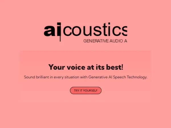 AI|coustics | Description, Feature, Pricing and Competitors