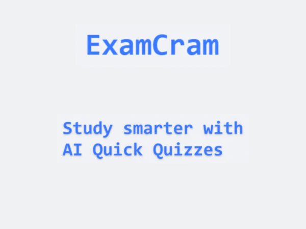 Examcram | Description, Feature, Pricing and Competitors