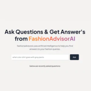 fashion advisor ai | Description, Feature, Pricing and Competitors