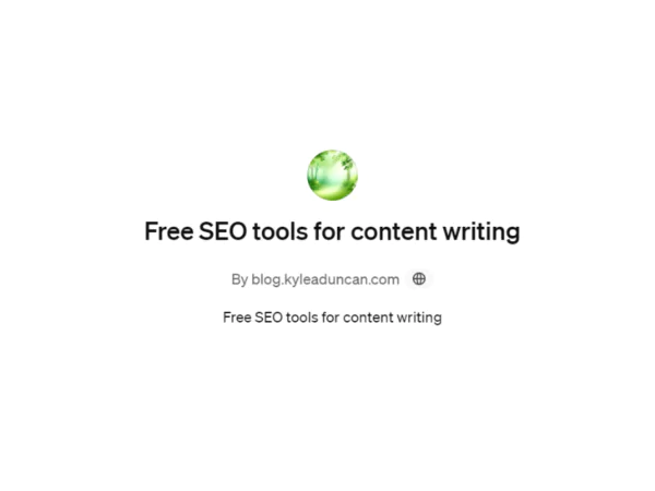Free SEO Tools for Content Writing | Description, Feature, Pricing and Competitors