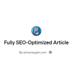 Fully SEO-Optimized Article | Description, Feature, Pricing and Competitors