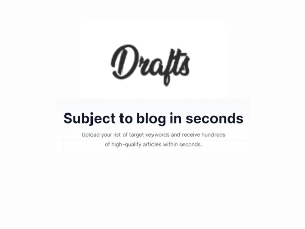 Drafts | Description, Feature, Pricing and Competitors