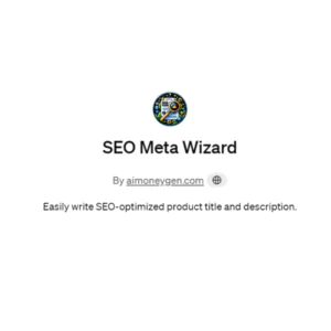 SEO Meta Wizard | Description, Feature, Pricing and Competitors