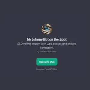 Mr Johnny Bot on the Spot | Description, Feature, Pricing and Competitors