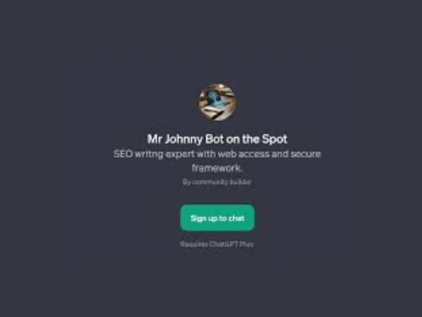 Mr Johnny Bot on the Spot | Description, Feature, Pricing and Competitors