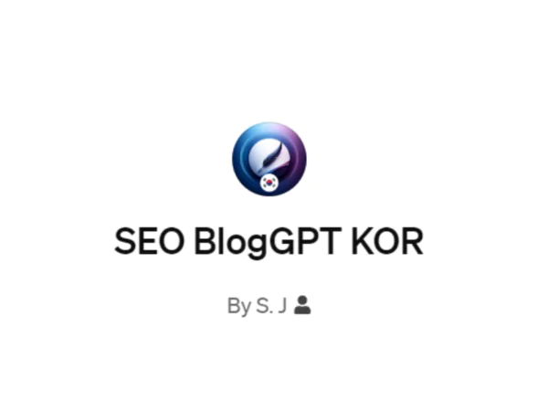 SEO BlogGPT KOR | Description, Feature, Pricing and Competitors