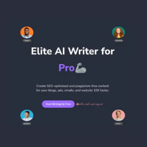 Elite AI Writer | Description, Feature, Pricing and Competitors