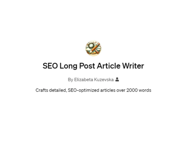 SEO Long Post Article Writer | Description, Feature, Pricing and Competitors
