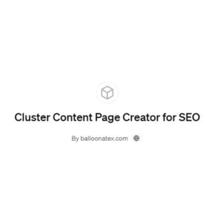 Cluster Content Page Creator for SEO | Description, Feature, Pricing and Competitors