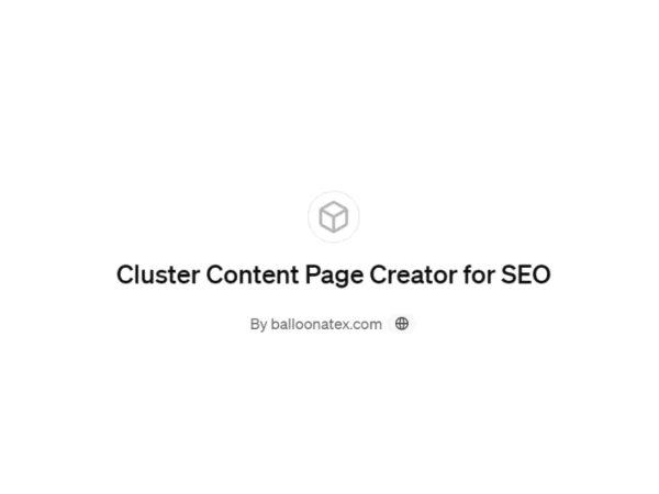 Cluster Content Page Creator for SEO | Description, Feature, Pricing and Competitors