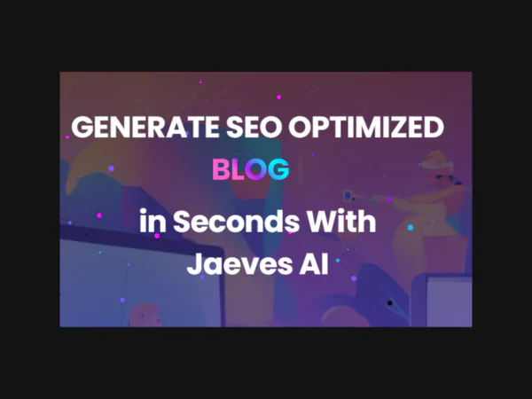Jaeves | Description, Feature, Pricing and Competitors